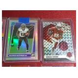 (10) Football Rookie Cards - All Prizms