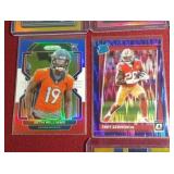 (10) Football Rookie Cards - All Prizms