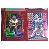 (10) Football Rookie Cards - All Prizms