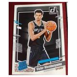 (2) Donruss Victor Wembanyama Rookie Cards