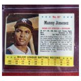 1963 Post Don Drysdale + Manny Jimenez Jell-O