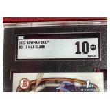 2023 Bowman Max Clark 1st Bowman - SGC 10