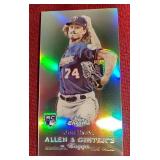 2022 Topps Allen & Ginter Chrome Joe Ryan Mini Rookie Variation
