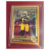 (4) Numbered Football Cards