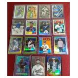 (15) Baseball Cards - Vintage HOF, Refractors, Etc