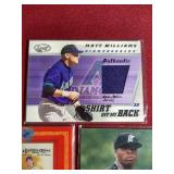 (3) Baseball Jersey Patch Cards
