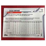 2020 Topps Chrome Shohei Ohtani Refractor Card