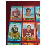 (15) 1971 Topps Football Cards