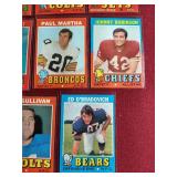(15) 1971 Topps Football Cards