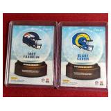 (2) Football Rookie Sweaters Cards