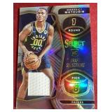 2022-23 Select Bennedict Mathurin Jersey Prizm Rookie Card