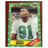 1986 Topps Reggie White Rookie Card