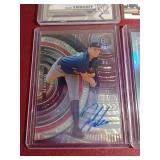 (4) Baseball Prospect Autograph Cards