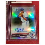 (4) Baseball Prospect Autograph Cards