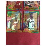 (28) 1994 Finest Basketball Cards
