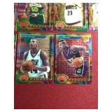 (28) 1994 Finest Basketball Cards