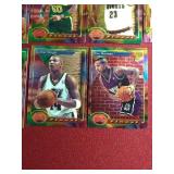 (28) 1994 Finest Basketball Cards