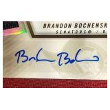 2005 Upper Deck Brandon Bochenski Rookie Patch Autograph Card - #d/1499