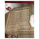 2005 Upper Deck Brandon Bochenski Rookie Patch Autograph Card - #d/1499