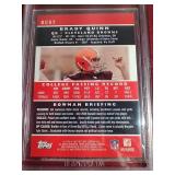 2007 Bowman Chrome Brady Quinn Rookie - BCG 9