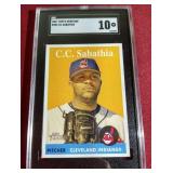 2007 Topps Heritage CC Sabathia - SGC 10