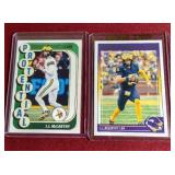 (2) Score JJ McCarthy Rookie Cards