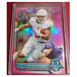 2022 Chrome 1st Bowman Bijan Robinson - Pink Refractor