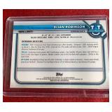 2022 Chrome 1st Bowman Bijan Robinson - Pink Refractor