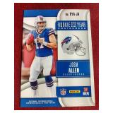 2018 Contenders Josh Allen Rookie Card
