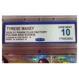 2020-21 Flux Silver Pulsar Tyrese Maxey Rookie - CCG 10