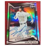 2022 Elite Extra Spencer Jones Prospect Autograph Card