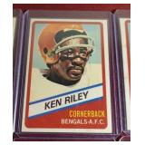 (7) 1976 Topps Wonder Bread Football Cards - (5) HOFers