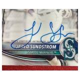 2025 Chrome 1st Bowman Jared Sundstrom Autograph Card