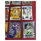(16) Football Rookie Cards - Includes Prizms & Parallels