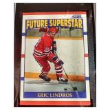 1990-91 Score Eric Lindros Rookie Card - SGC 9