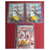 (3) Jordan Addison Prospect Cards - (2) Refractors