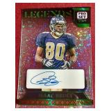 2023 Pro Set Pure Isaac Bruce Autograph Card - #d 1/3!