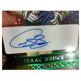 2023 Pro Set Pure Isaac Bruce Autograph Card - #d 1/3!