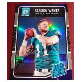 2016 Optic Carson Wentz Rated Rookie Prizm