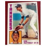 1984 Topps Don Mattingly Rookie Card