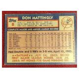 1984 Topps Don Mattingly Rookie Card
