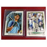 (2) Julio Rodriguez Rookie Cards