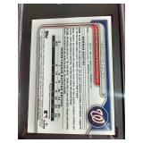 2024 Bowman Dylan Crews 1st Bowman Chrome Card - SGC 9.5