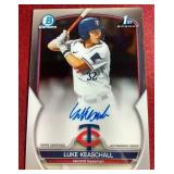 2023 1st Bowman Chrome Luke Keaschall Prospect Autograph