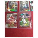 (10) Football Prizm Cards