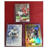 (3) Numbered Football Cards - All Stars