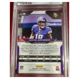 2020 Prizm Justin Jefferson B&W SP Variation Rookie - PSA 9