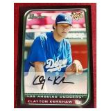 2008 Bowman Clayton Kershaw Rookie Card