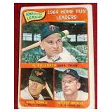 1965 Topps Leaders Card - Mantle & Killebrew!