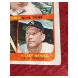 1965 Topps Leaders Card - Mantle & Killebrew!